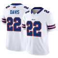 Qdoa B.Bills #22 Ray Davis Player White Vapor F.U.S.E. Limited Stitched Jerseys