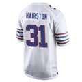 Qdoa B.Bills #31 Maxwell Hairston Player White Alternate Limited Home Game Stitched Jerseys