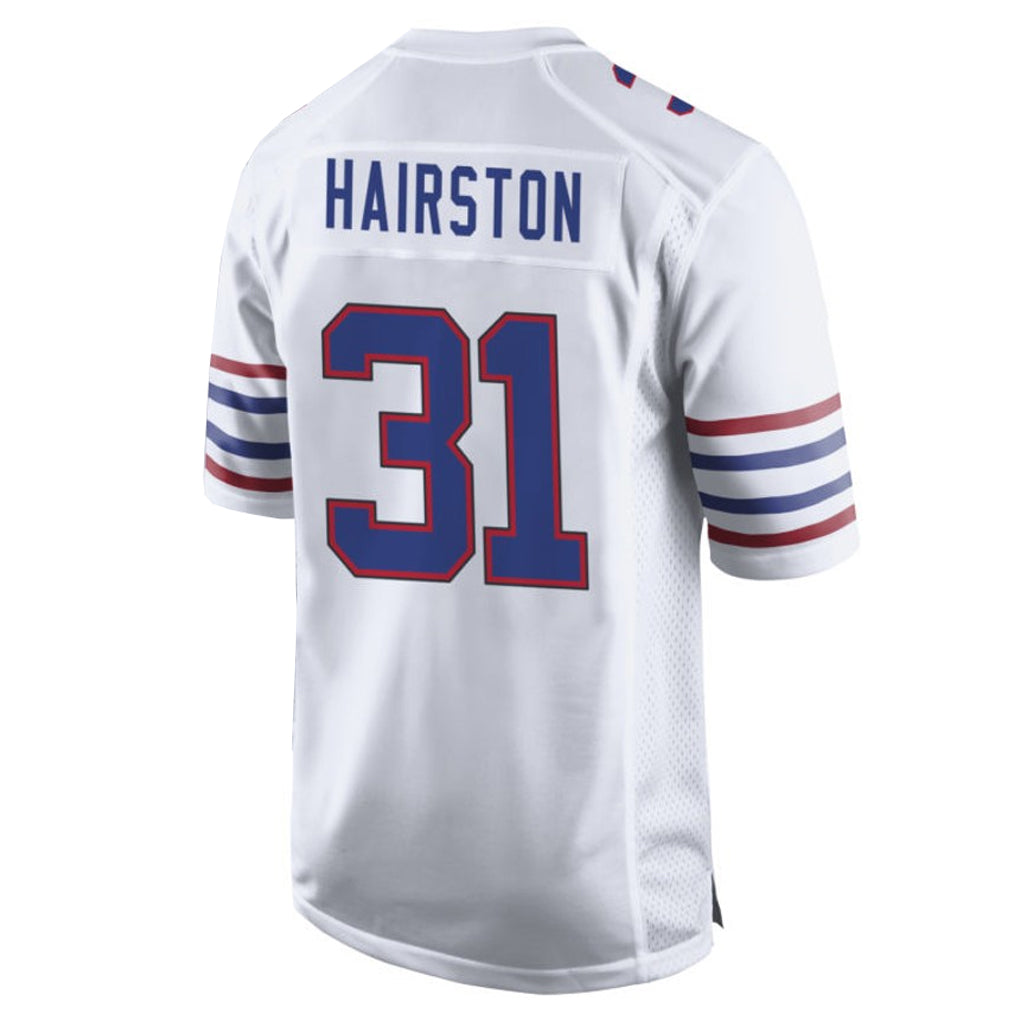 Qdoa B.Bills #31 Maxwell Hairston Player White Alternate Limited Home Game Stitched Jerseys
