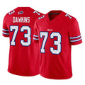 Qdoa B.Bills #73 Dion Dawkins Player Red Vapor F.U.S.E. Limited Stitched Jerseys