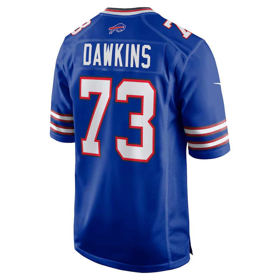 Qdoa B.Bills #73 Dion Dawkins Player Royal Home Game  Stitched Jerseys