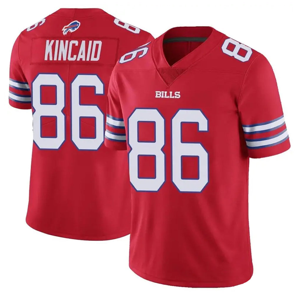 Qdoa B.Bills #86 Dalton Kincaid Player Red Vapor Untouchable Limited Stitched Jerseys