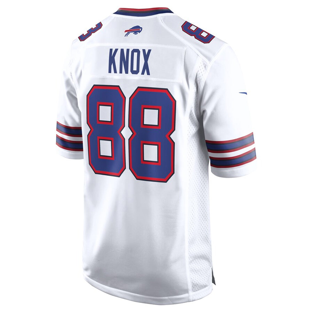 Qdoa B.Bills #88 Dawson Knox Player White Home Game Stitched Jerseys