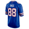 Qdoa B.Bills #88 Dawson Knox Royal Game Stitched Jerseys