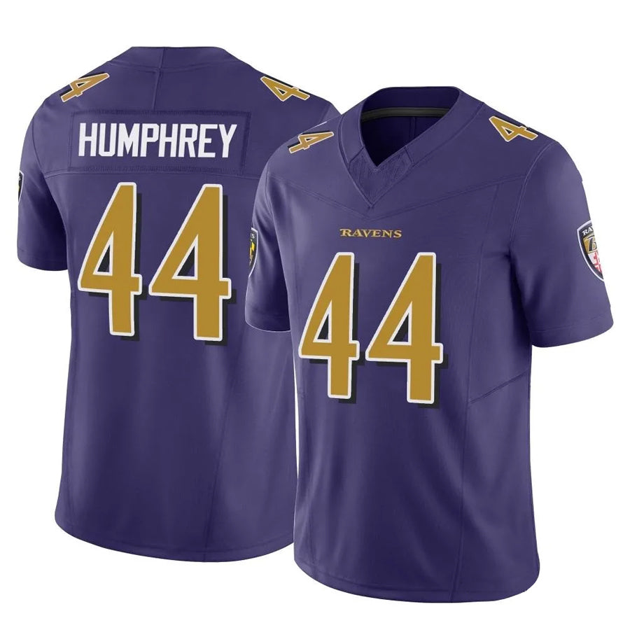 Qdoa B.Ravens #44 Marlon Humphrey Player Purple Legend Limited Home Game Stitched Jerseys