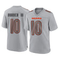 Qdoa C.Bears #10 Luther Burden III Player Gray Atmosphere Fashion Game Stitched Jerseys