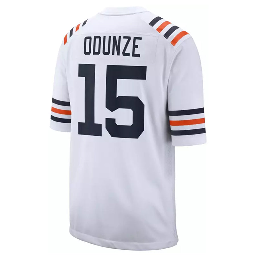 Qdoa C.Bears #15 Rome Odunze Player White 2nd Alternate Game Stitched Jerseys