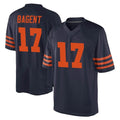 Qdoa C.Bears #17 Tyson Bagent Player Navy Blue Alternate Game Stitched Jerseys