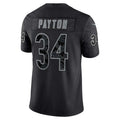 Qdoa C.Bears #34 Walter Payton Player Black RFLCTV Limited Game Stitched Jerseys