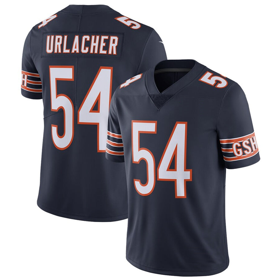 Qdoa C.Bears #54 Brian Urlacher Player Navy Vapor Limited Game Stitched Jerseys