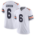 Qdoa C.Bears #6 Kyler Gordon Player White Classic Vapor Limited Home Game Stitched Jerseys