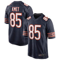 Qdoa C.Bears #85 Cole Kmet Navy Player Game Jersey American Stitched Jerseys