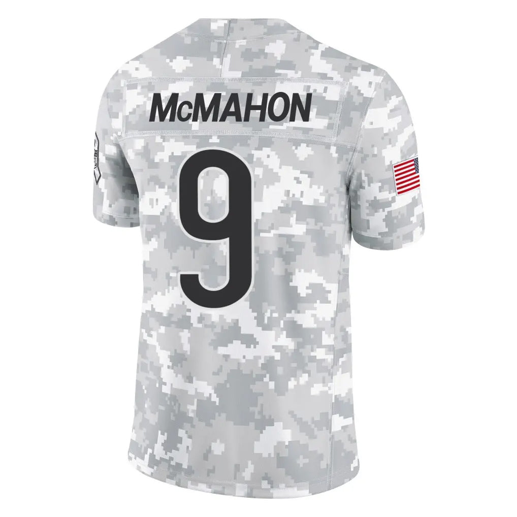 Qdoa C.Bears #9 Jim McMahon Player Arctic Camo Salute to Service Limited Stitched Jerseys