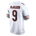 Qdoa C.Bears #9 Jim McMahon Player White Home Game Stitched Jerseys