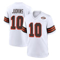Qdoa C.Browns #10 Quinshon Judkins Player White Alternate Home Game Stitched Jerseys