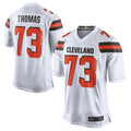 Qdoa C.Browns #73 Joe Thomas Player White Limited Home Game Stitched Jerseys