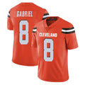 Qdoa C.Browns #8 Dillon Gabriel Player Orange Alternate Vapor Untouchable Limited Home Game Stitched Jerseys