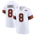 Qdoa C.Browns #8 Dillon Gabriel Player White Alternate Home Game Stitched Jerseys