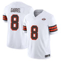 Qdoa C.Browns #8 Dillon Gabriel Player White Limited Vapor F.U.S.E. Alternate Game Stitched Jerseys