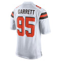 Qdoa C.Browns #95 Myles Garrett Player White Game Stitched Jerseys