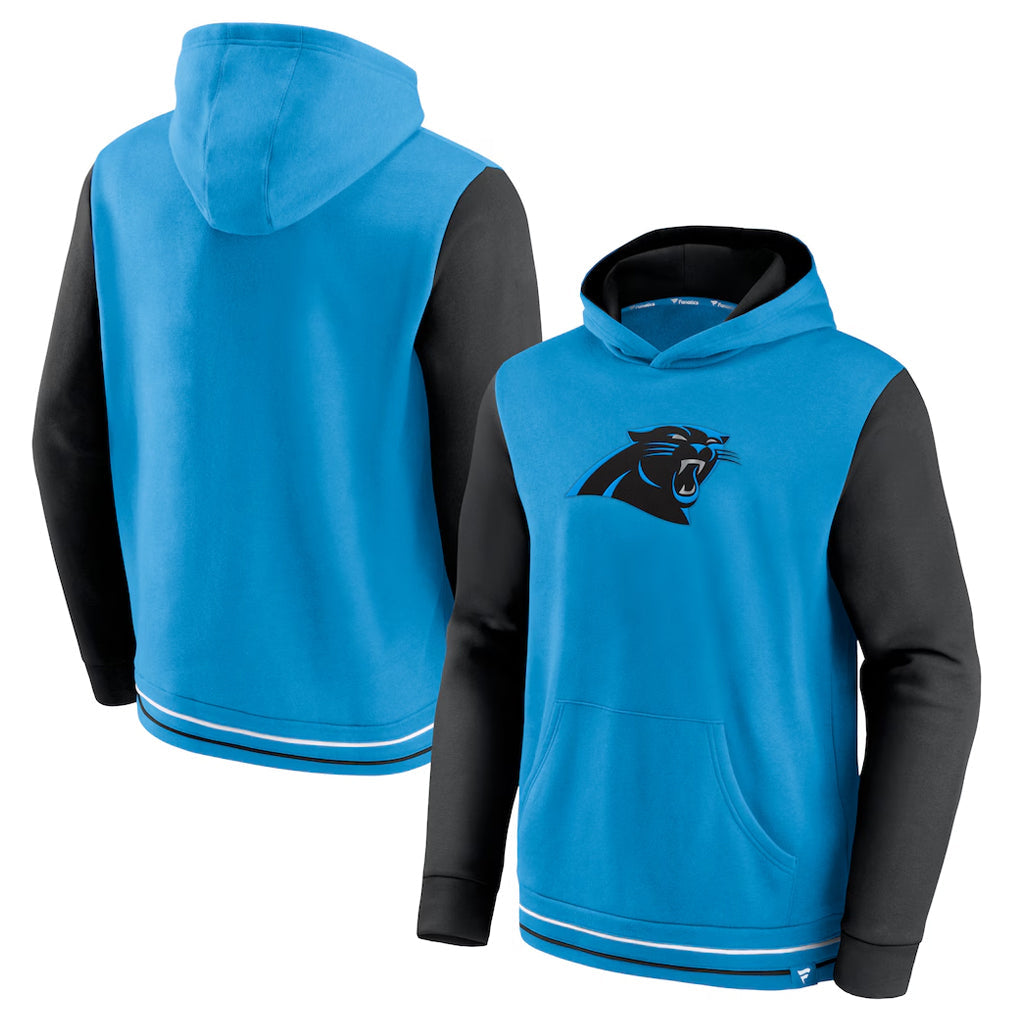 Qdoa C.Panthers Blue-Black Salute to Service Hoodies Limited Blank Player Stitched Jerseys