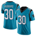 Qdoa C.Panthers #30 Chuba Hubbard Player Blue Vapor Untouchable Limited Game Stitched Jerseys