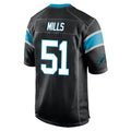 Qdoa C.Panthers #51 Sam Mills Player Black Game Stitched Jerseys