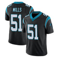 Qdoa C.Panthers #51 Sam Mills Player Black Vapor Untouchable Limited Game Stitched Jerseys