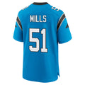 Qdoa C.Panthers #51 Sam Mills Player Blue Home Game Stitched Jerseys