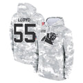 Qdoa C.Panthers #55 Devin Lloyd Player Arctic Camo Salute to Service Pullover Hoodies Limited Game Stitched Jerseys