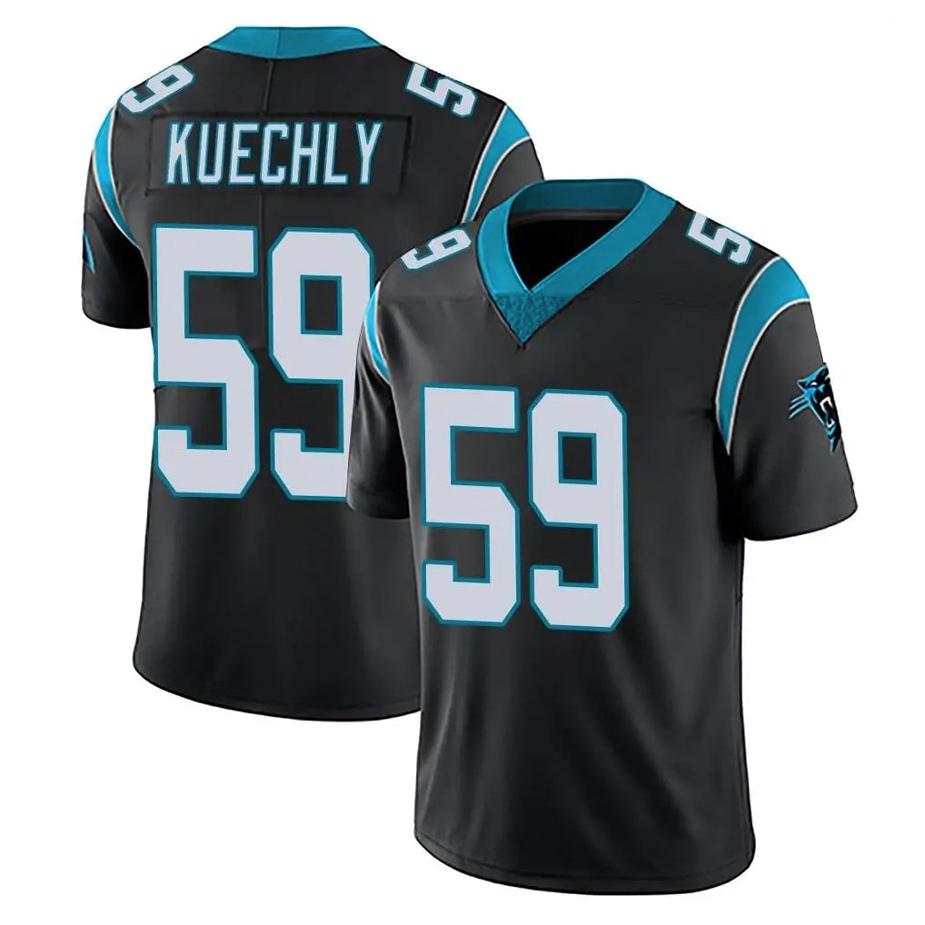 Qdoa C.Panthers #59 Luke Kuechly Player Black Vapor Untouchable Limited Game Stitched Jerseys