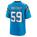 Qdoa C.Panthers #59 Luke Kuechly Player Blue Home Game Stitched Jerseys