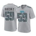 Qdoa C.Panthers #59 Luke Kuechly Player Gray Atmosphere Fashion Game Stitched Jerseys