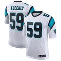 Qdoa C.Panthers #59 Luke Kuechly Player White Classic Limited Stitched Jerseys