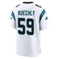 Qdoa C.Panthers #59 Luke Kuechly Player White Home Game Stitched Jerseys