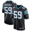 Qdoa C.Panthers #59 Luke Kuechly Player b`Black Home Game Stitched Jerseys