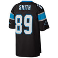 Qdoa C.Panthers #89 Steve Smith Black Legacy Replica Jersey American Stitched Jersey