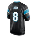 Qdoa C.Panthers #8 Jaycee Horn Player Black Game Stitched Jerseys