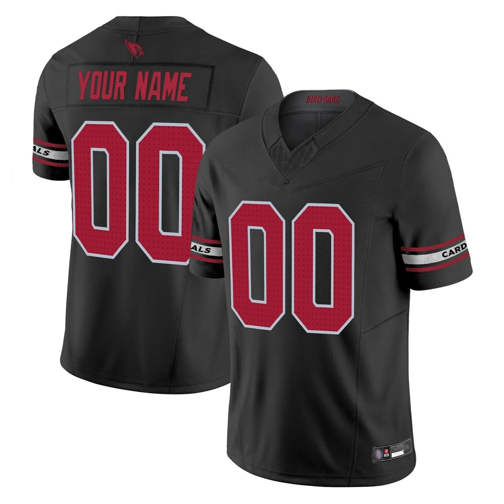 Qdoa Custom A.Cardinals Black Vapor F.U.S.E. Limited Home Game Stitched Jerseys