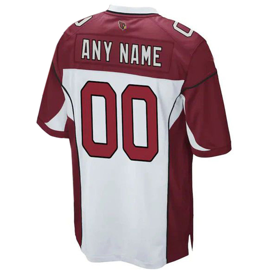 Qdoa Custom A.Cardinals White-Red Game Stitched Jerseys