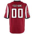 Qdoa Custom A.Falcons Red Game Stitched Jerseys