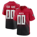 Qdoa Custom A.Falcons Red Limited Home Game Any Name & Numbers Stitched Jerseys