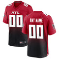 Qdoa Custom A.Falcons Red Replica Home Game Stitched Jerseys