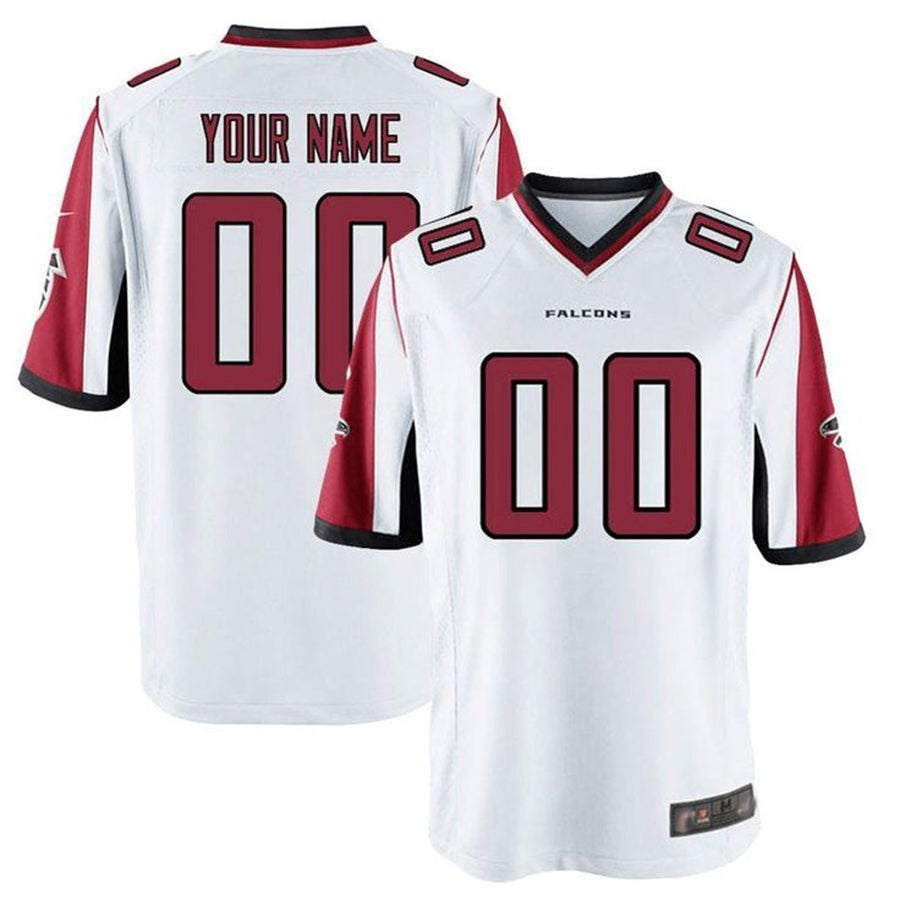 Qdoa Custom A.Falcons White Game Stitched Jerseys