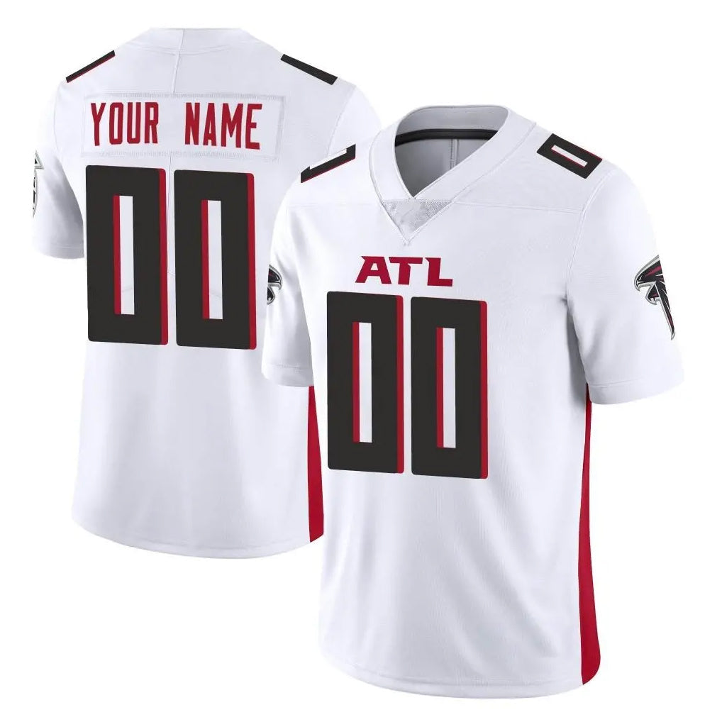 Qdoa Custom A.Falcons White Vapor Untouchable Limited Home Game Any Name & Numbers Stitched Jerseys