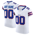 Qdoa Custom B.Bills White Vapor F.U.S.E. Elite Stitched Jerseys