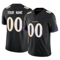 Qdoa Custom B.Ravens Black Vapor F.U.S.E. Limited Game Any Name & Numbers Stitched Jerseys