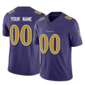 Qdoa Custom B.Ravens Purple Vapor F.U.S.E. Limited Game Any Name & Numbers Stitched Jerseys