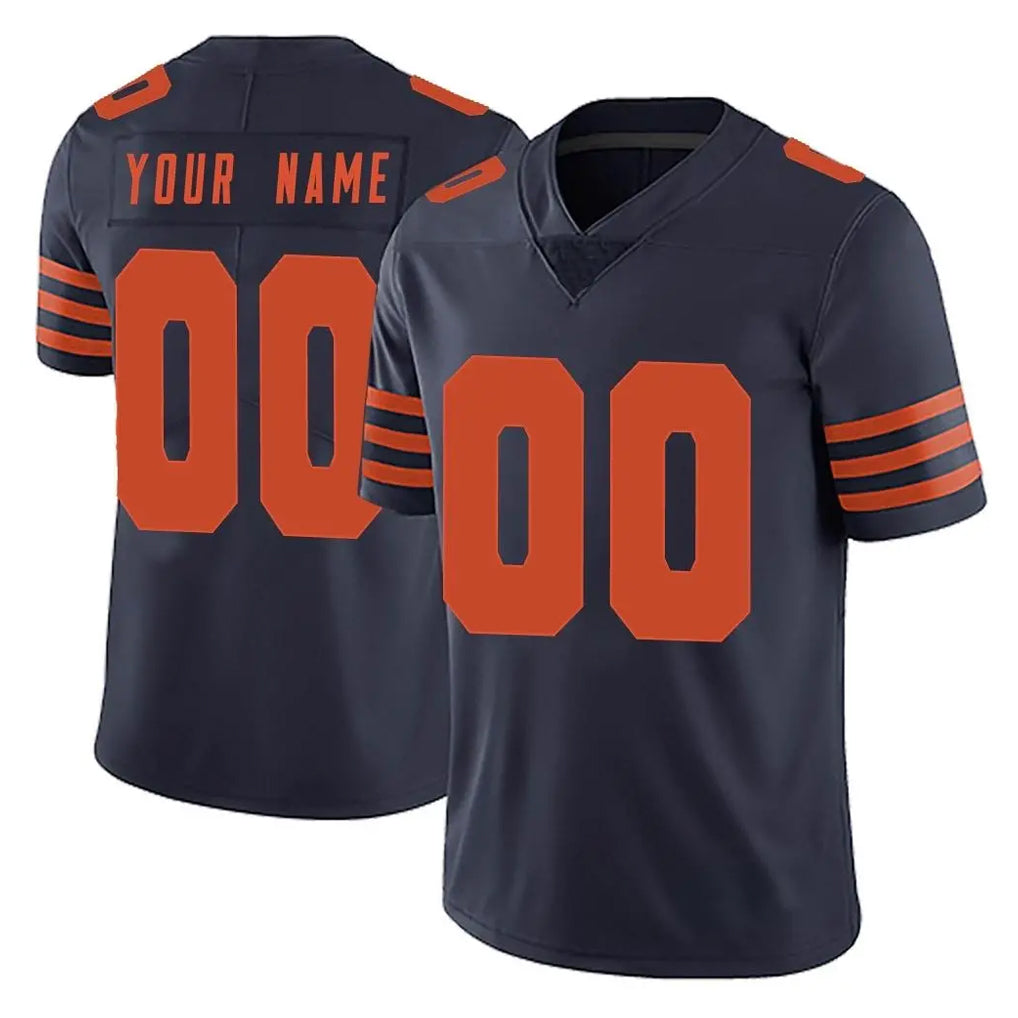 Qdoa Custom C.Bears Navy Blue Alternate Vapor Untouchable Limited Any Name & Numbers Stitched Jerseys