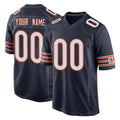 Qdoa Custom C.Bears Navy Home Game Any Name & Numbers Stitched Jerseys